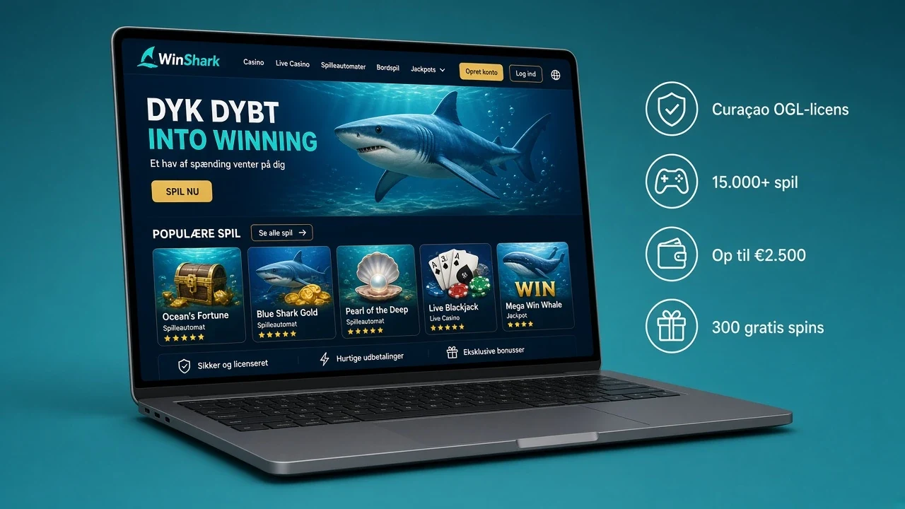 WinShark Casino uden ROFUS