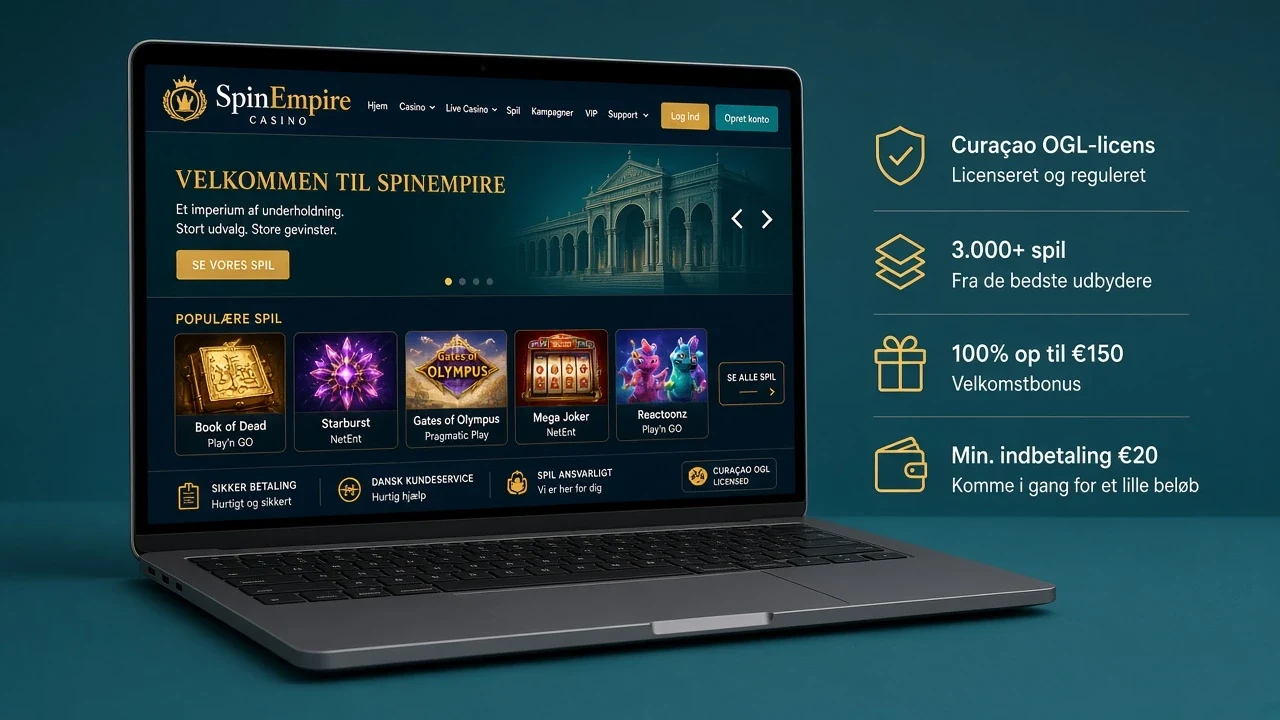 SpinEmpire Casino uden ROFUS