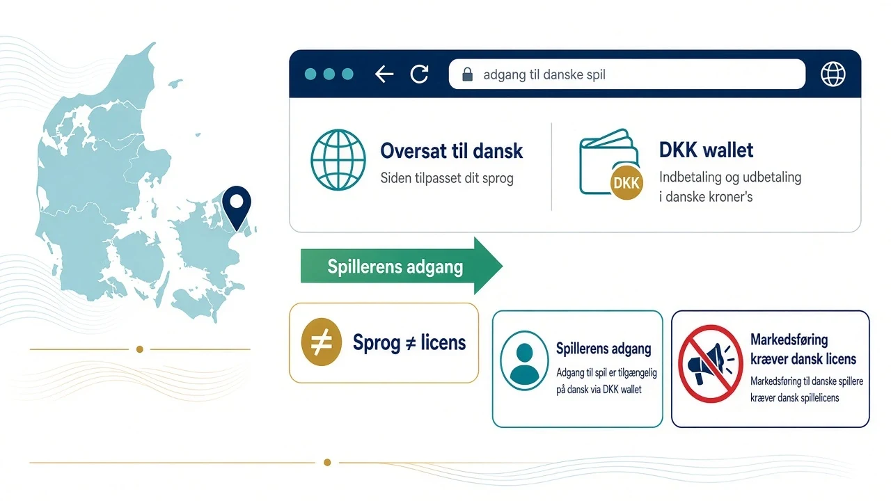 Dansk casino uden ROFUS og dansksproget adgang