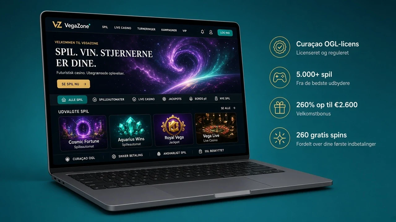VegaZone Casino uden ROFUS