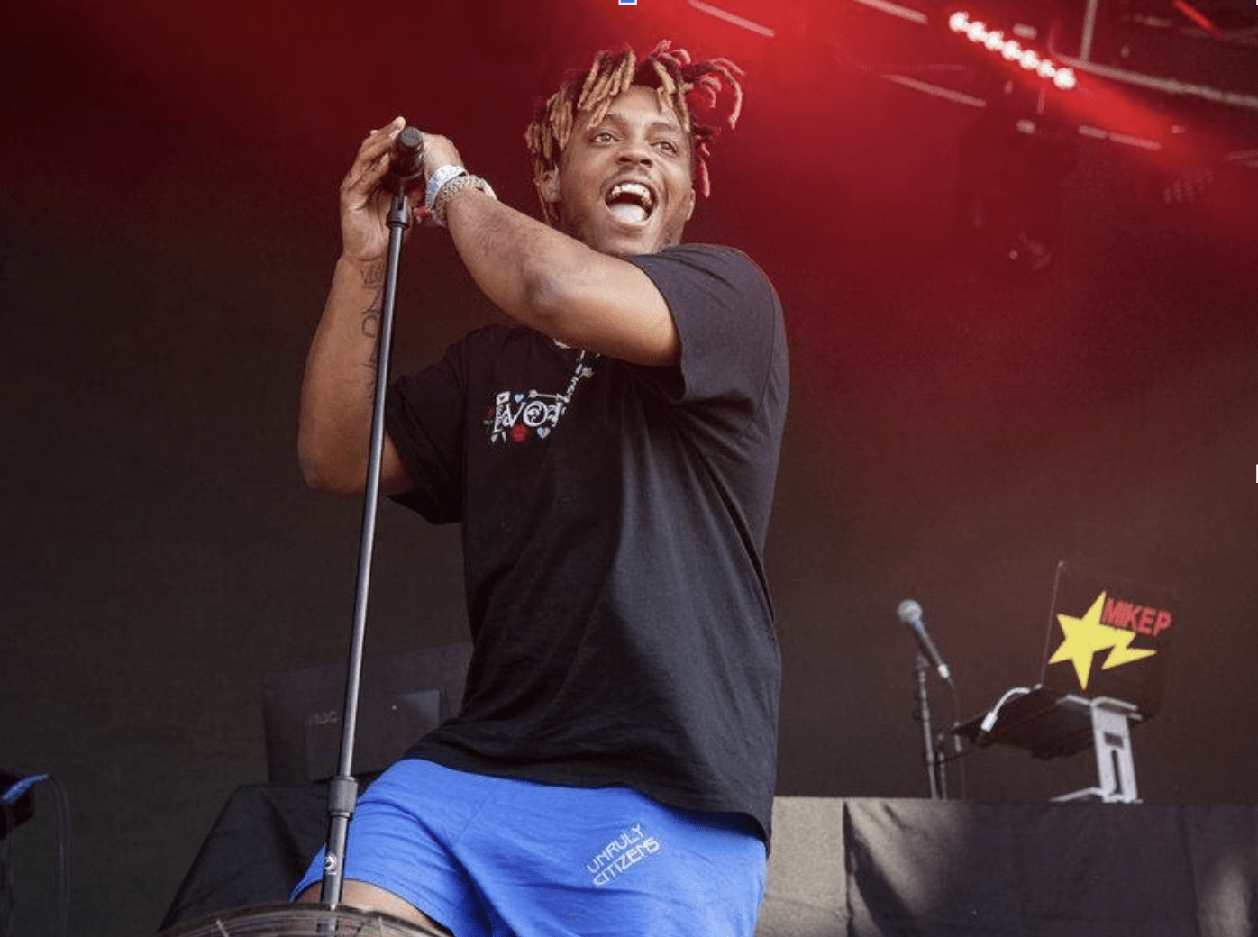 Why did Juice Wrld have a seizure?
